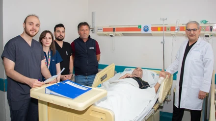 Şah damarları tıkalıydı, Selçuk Tıp’ta sağlığına kavuştu